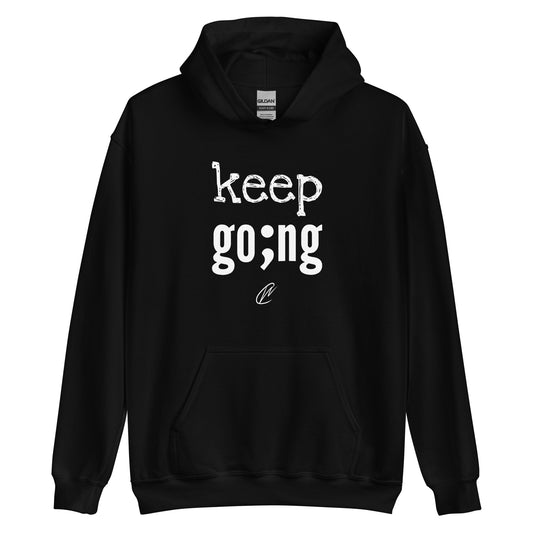 Keep Going - Black Hoodie