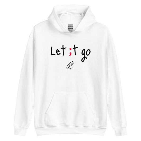 Let It Go - White Hoodie