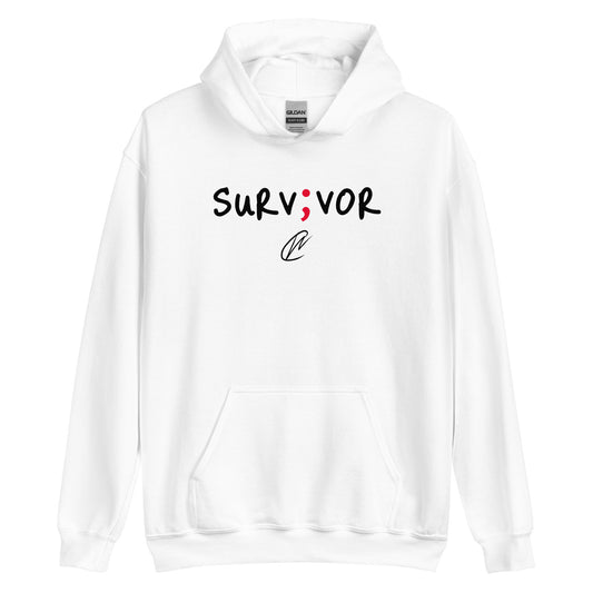 Survivor - White Hoodie