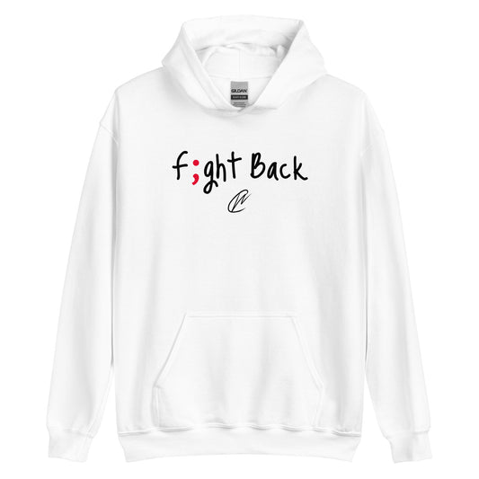 Fight Back - White Hoodie