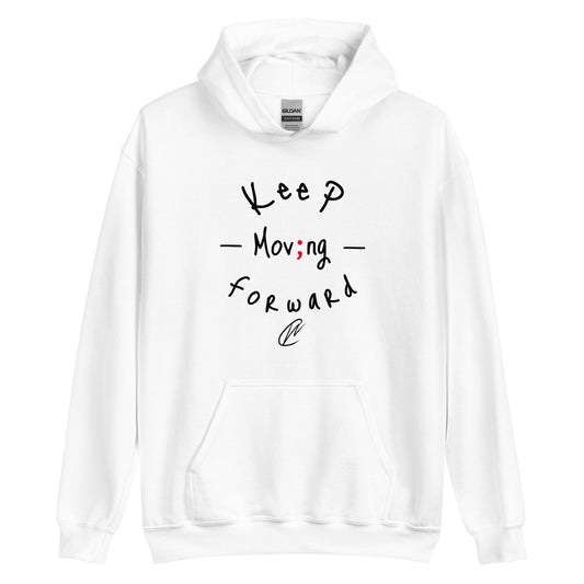 NEW Keep Moving Forward - White Hoodie