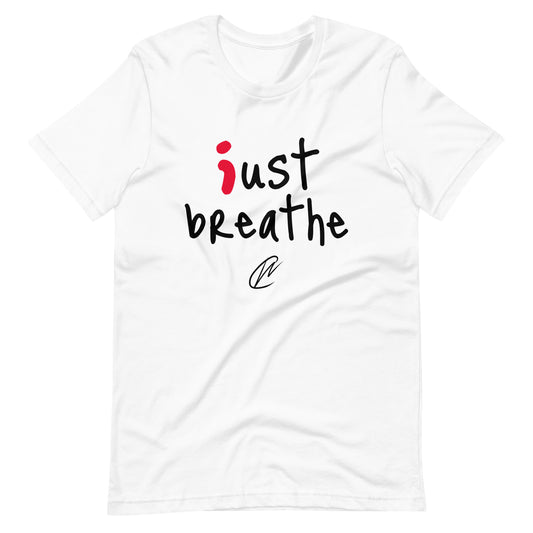 Just Breathe - White TShirt